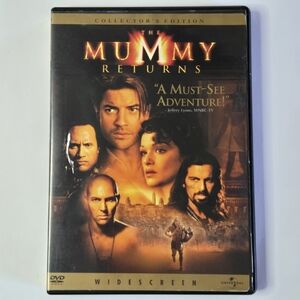The Mummy Returns Collector's Edition DVD Brendan Fraser, The Rock